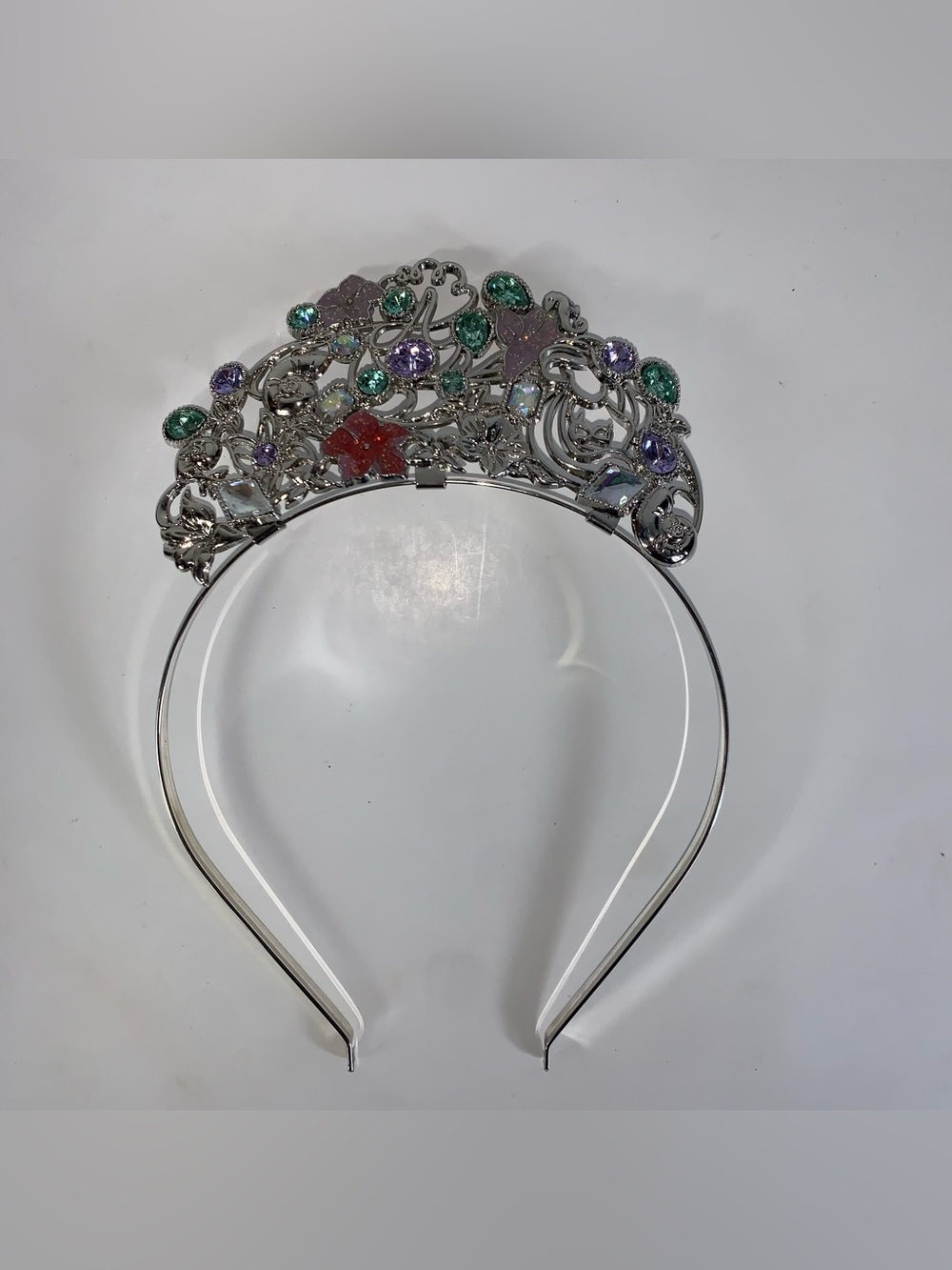 Disney Ariel Tiara The Little Mermaid Crown Little Kid Dress Up Toy Metal